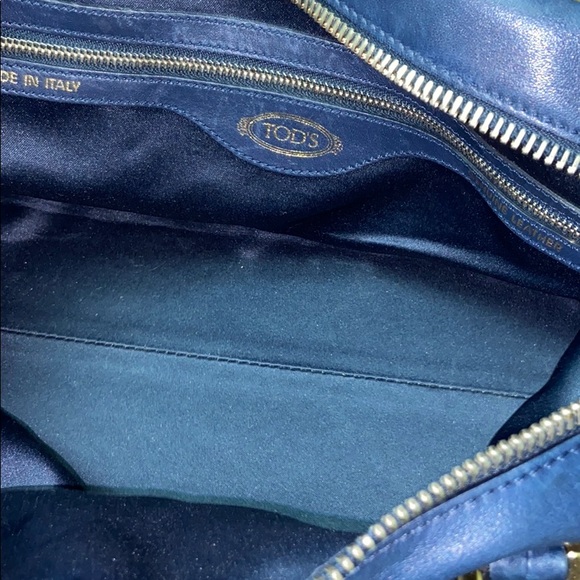 TODS Al Bauletto Piccolo Leather Satchel - Picture 8 of 9